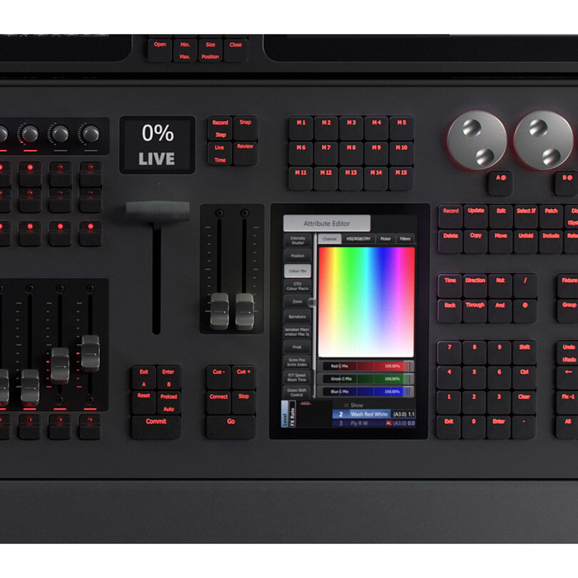 Avolites D9-330 console (wooden crate) 30-01-9203 - 2