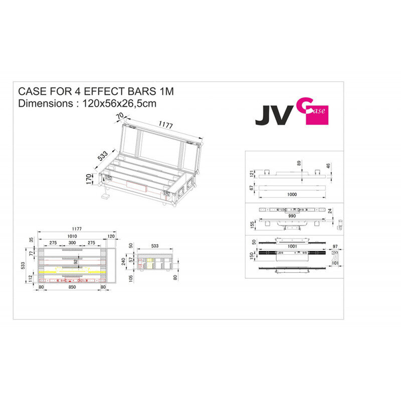 JB Systems CASE B03294  B03294 - 1