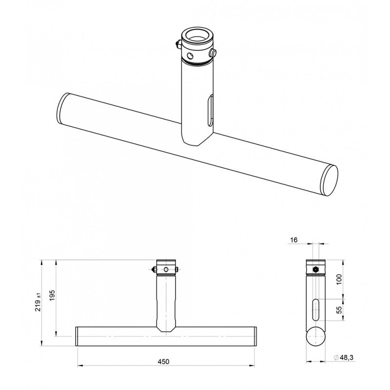Briteq BT-TRUSS T-Drop 450x195 B03483 - 1