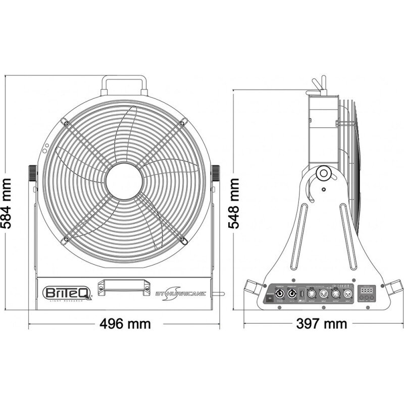 Briteq BT-HURRICANE  B04850 - 4