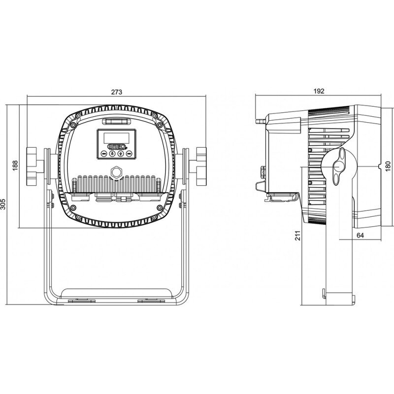 Briteq BT-COLORAY 18FCR (XLR 3-pin) B05512 - 5