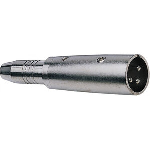 Hilec Adapter XLR male/ST.JACK female  B01315