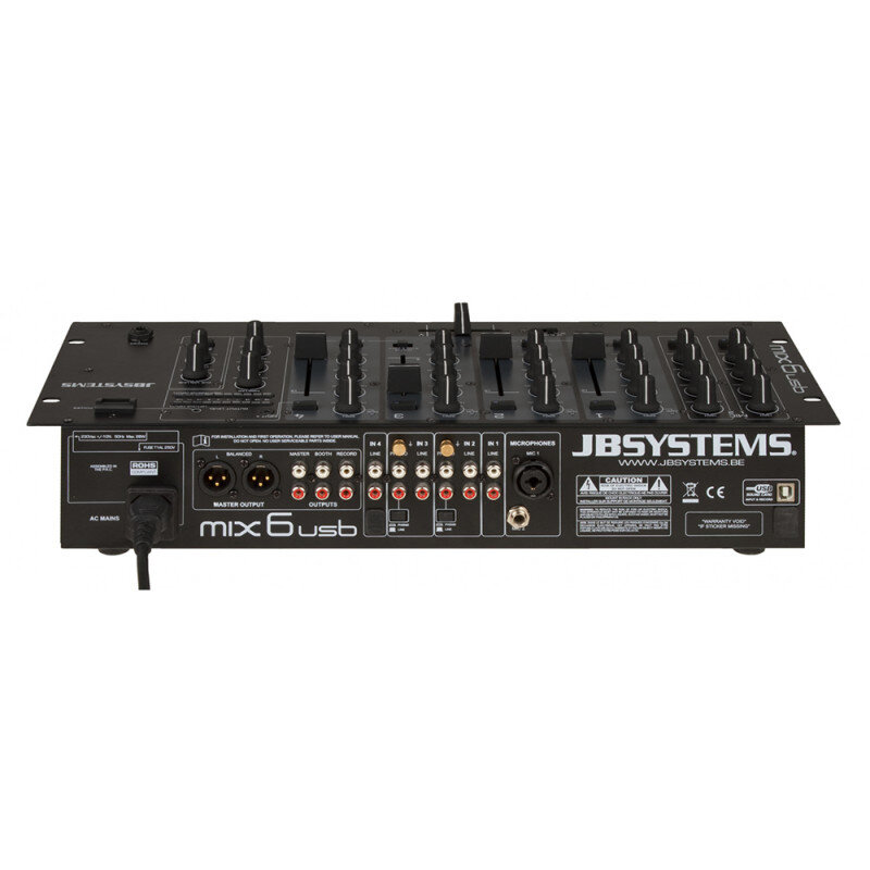 JB Systems MIX6usb  B00122 - 1