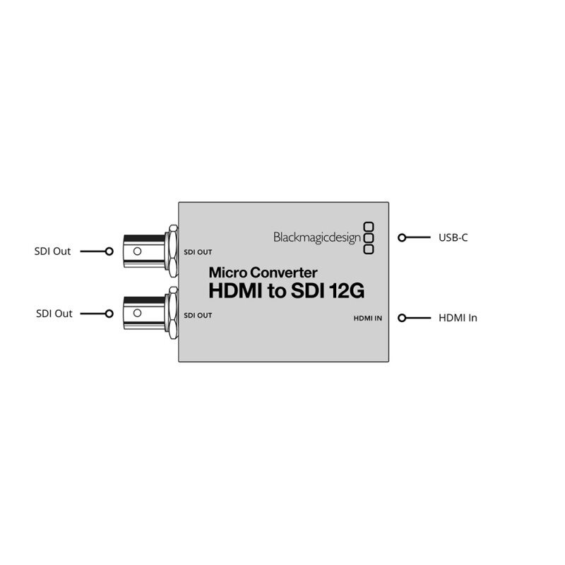 Blackmagic Design Micro Converter HDMI to SDI 12G CONVCMIC/HS12G - 2