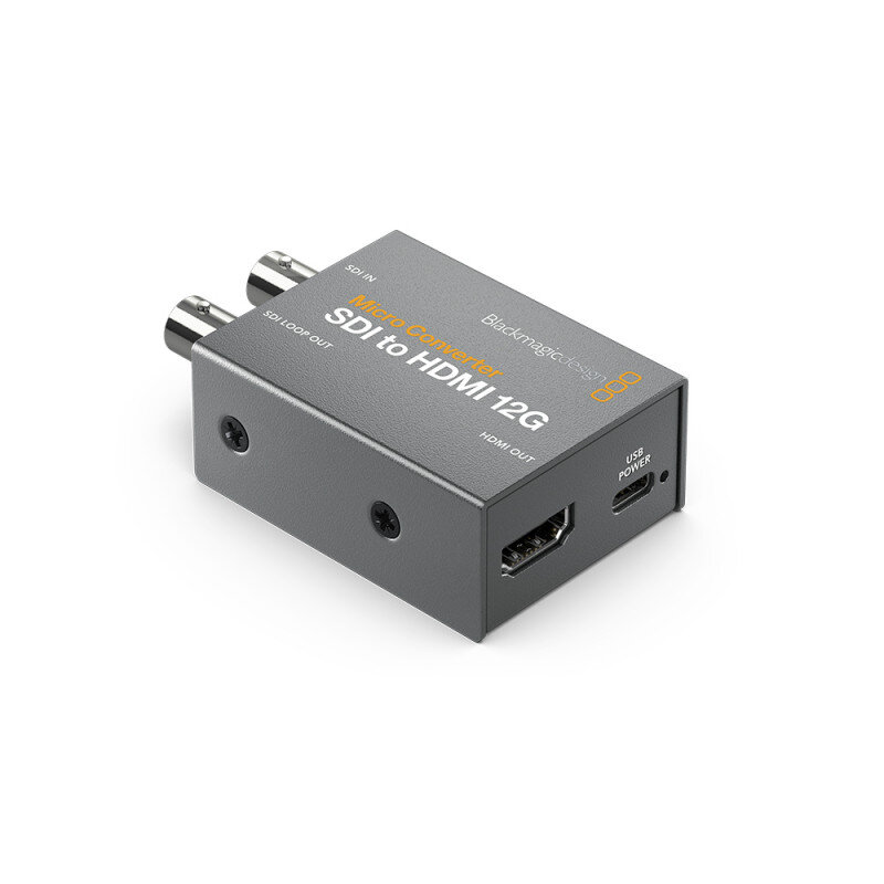 Blackmagic Design Micro Converter SDI to HDMI 12G PSU CONVCMIC/SH12G/W - 1