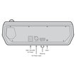 Blackmagic Design ATEM 1 M/E Advanced Panel 10 SWPANELADV1ME10 - 1