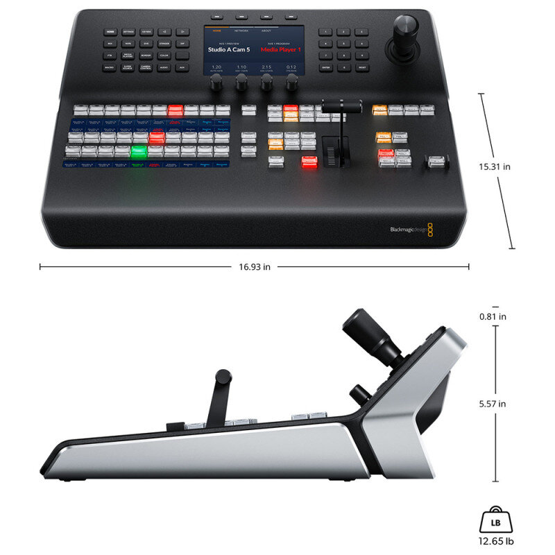 Blackmagic Design ATEM 1 M/E Advanced Panel 10 SWPANELADV1ME10 - 5