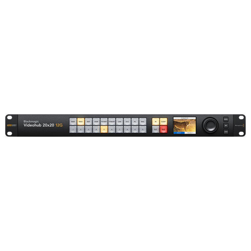 Blackmagic Design Blackmagic Videohub 20x20 12G VHUBSMAS12G2020 - 3