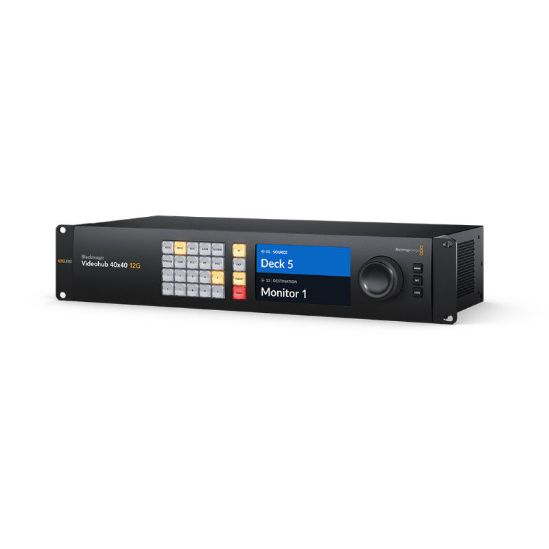 Blackmagic Design Blackmagic Videohub 40x40 12G VHUBSMAS12G4040 - 1