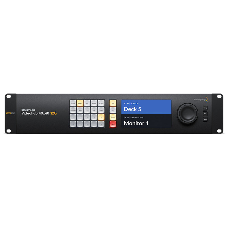 Blackmagic Design Blackmagic Videohub 40x40 12G VHUBSMAS12G4040 - 2