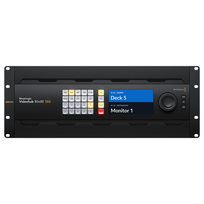 Blackmagic Design Blackmagic Videohub 80x80 12G VHUBSMAS12G8080 - 1