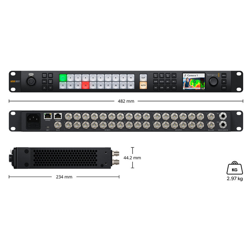Blackmagic Design ATEM 2 M/E Constellation 4K SWATEMSCN2/2ME2/4K - 4