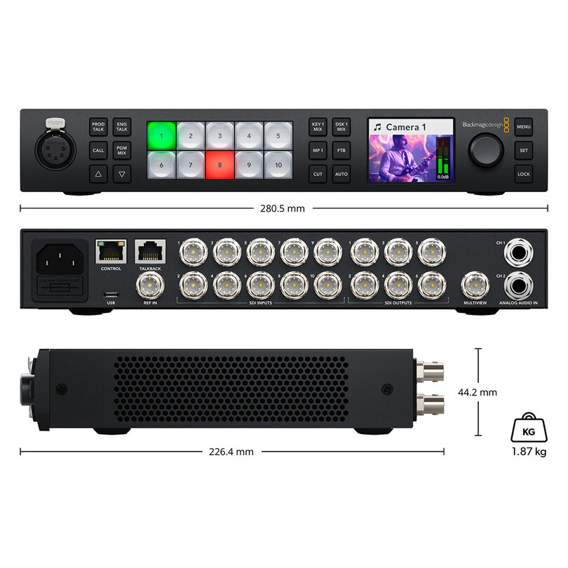 Blackmagic Design ATEM 1 M/E Constellation 4K SWATEMSCN2/2ME1/4K - 4
