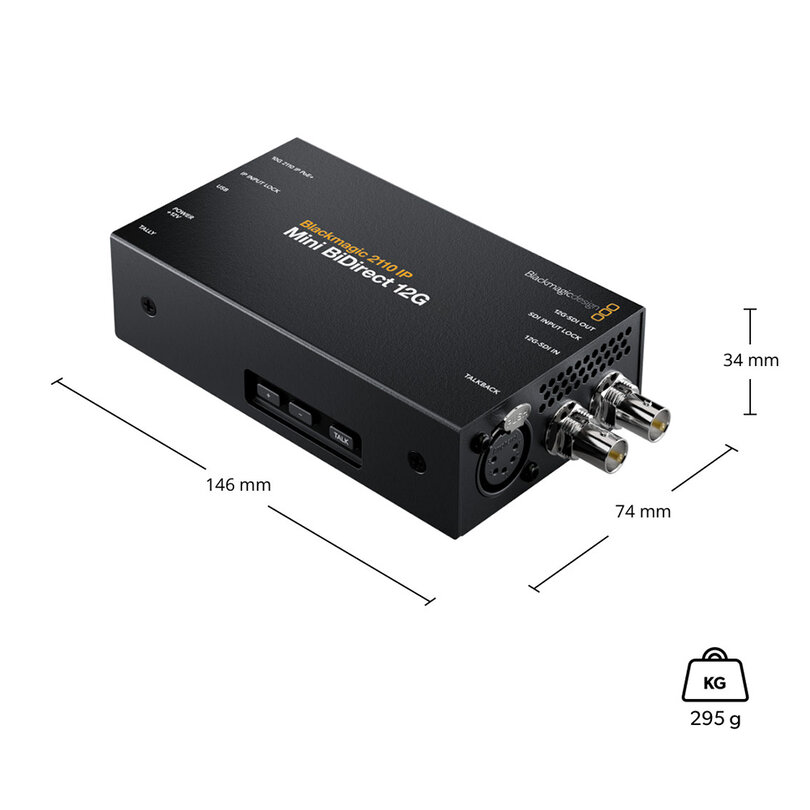 Blackmagic Design Blackmagic 2110 IP Mini BiDirect 12G CONVNVIPF/IP/12G - 4