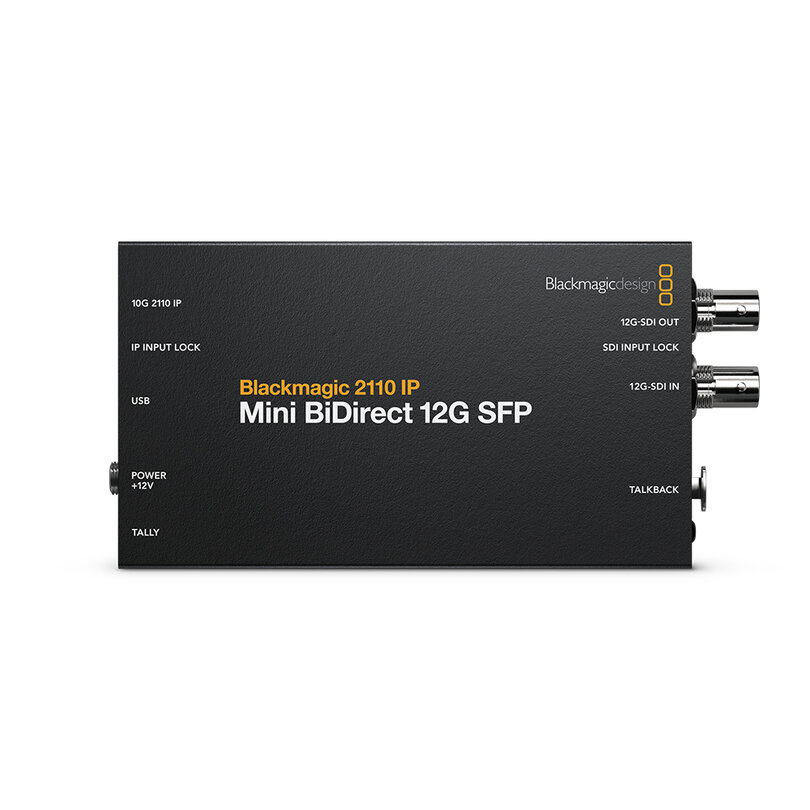 Blackmagic Design Blackmagic 2110 IP Mini BiDirect 12G SFP CONVNVIPF/IP/12GSFP - 2