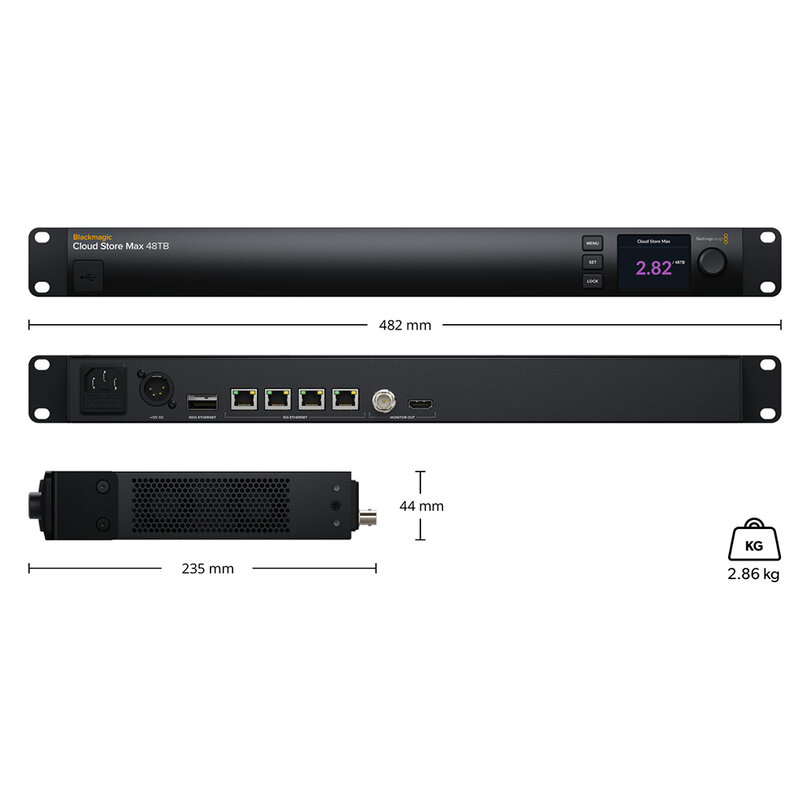Blackmagic Design Blackmagic Cloud Store Max 48TB DWCLDF/CLDMAX48 - 4