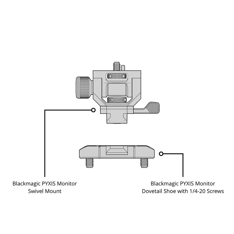 Blackmagic Design Blackmagic PYXIS Monitor Kit CINEURSABB/AMKIT - 4