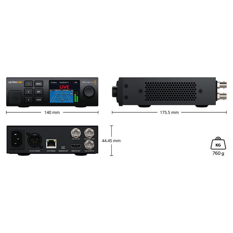 Blackmagic Design Blackmagic Streaming Decoder 4K BDLKWEB/J/DES4K - 4