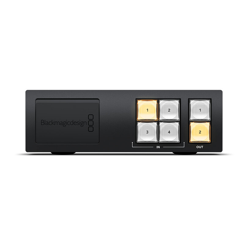 Blackmagic Design Blackmagic Videohub Mini 4x2 12G VHUBSMTG12G0402 - 1