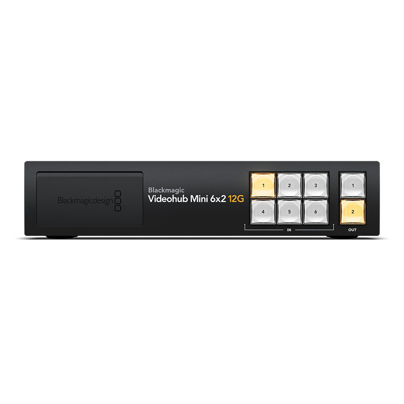 Blackmagic Design Blackmagic Videohub Mini 6x2 12G VHUBSMTI12G0602 - 1