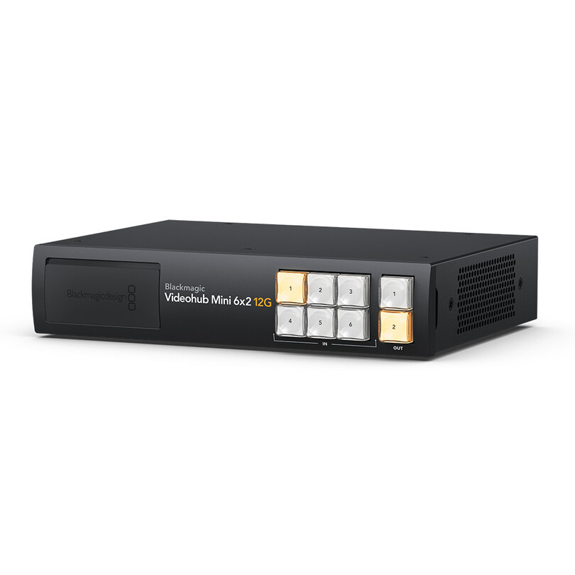 Blackmagic Design Blackmagic Videohub Mini 6x2 12G VHUBSMTI12G0602
