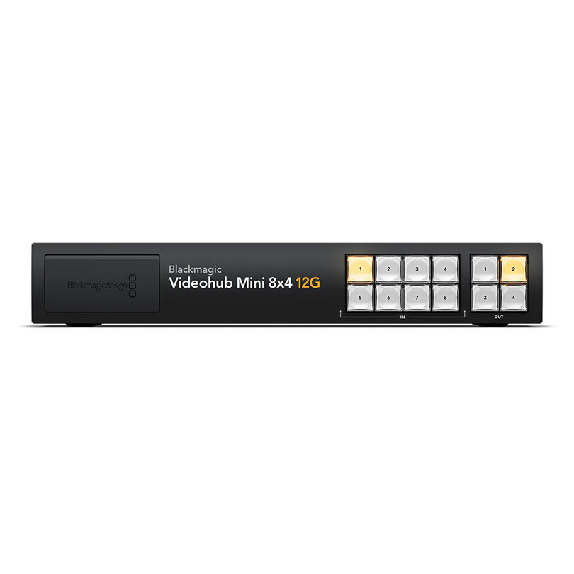 Blackmagic Design Blackmagic Videohub Mini 8x4 12G VHUBSMTK12G0804 - 1