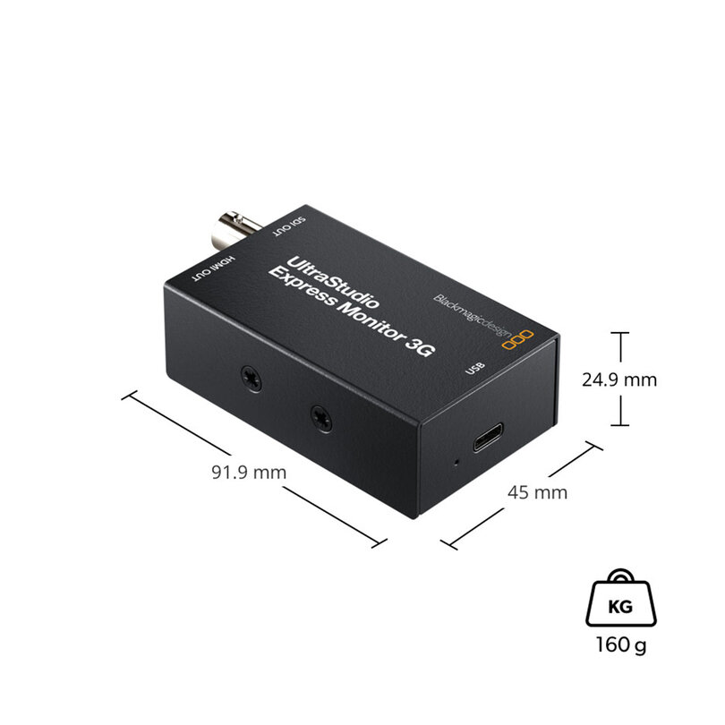 Blackmagic Design UltraStudio Express Monitor 3G BDLKULSDMBEXMON3G - 4