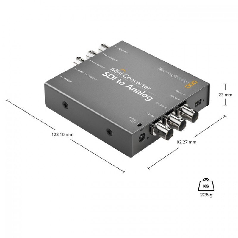 Blackmagic Design Mini Converter - SDI to Analog CONVMASA - 1