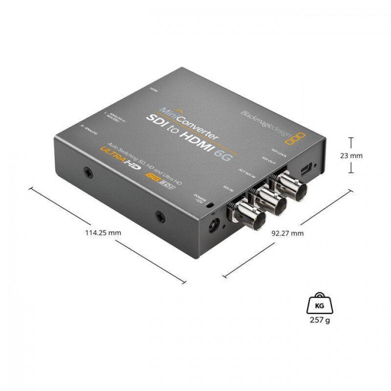 Blackmagic Design Mini Converter - SDI to HDMI 6G CONVMBSH4K6G - 1