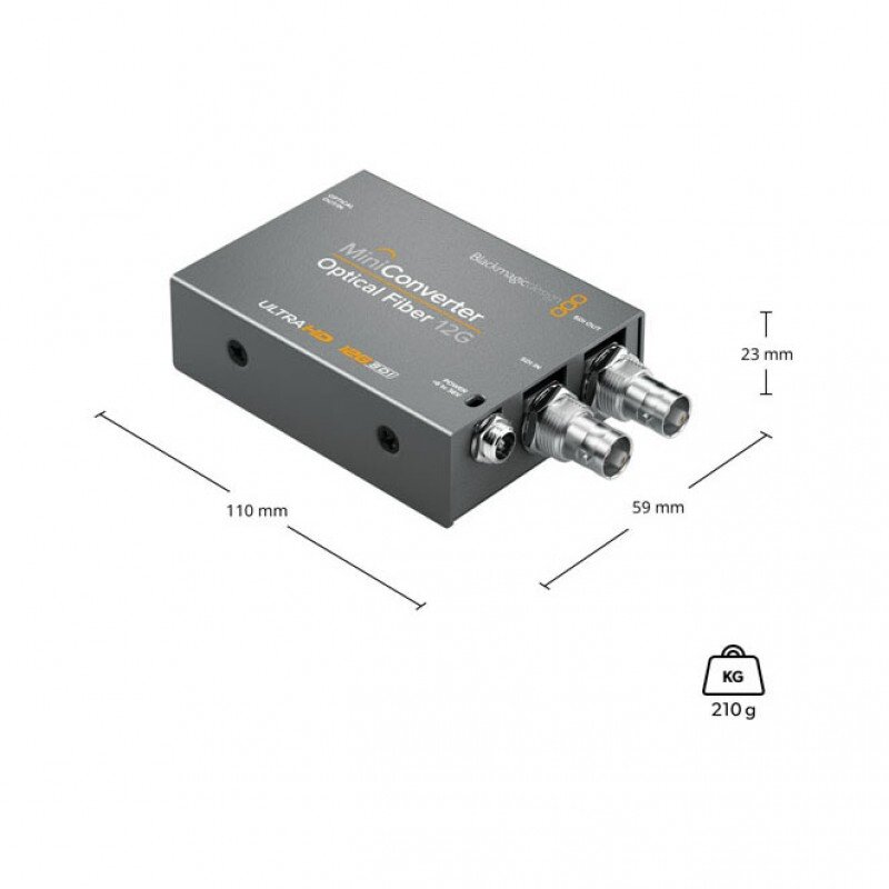 Blackmagic Design Mini Converter - Optical Fiber 12G CONVMOF12G - 1