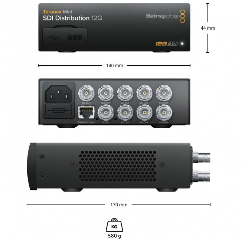 Blackmagic Design Teranex Mini - SDI Distribution 12G CONVNTRM/EA/DA - 1