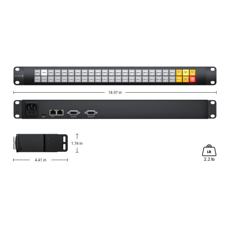 Blackmagic Design Videohub Smart Control Pro VHUB/WSC/PRO - 1
