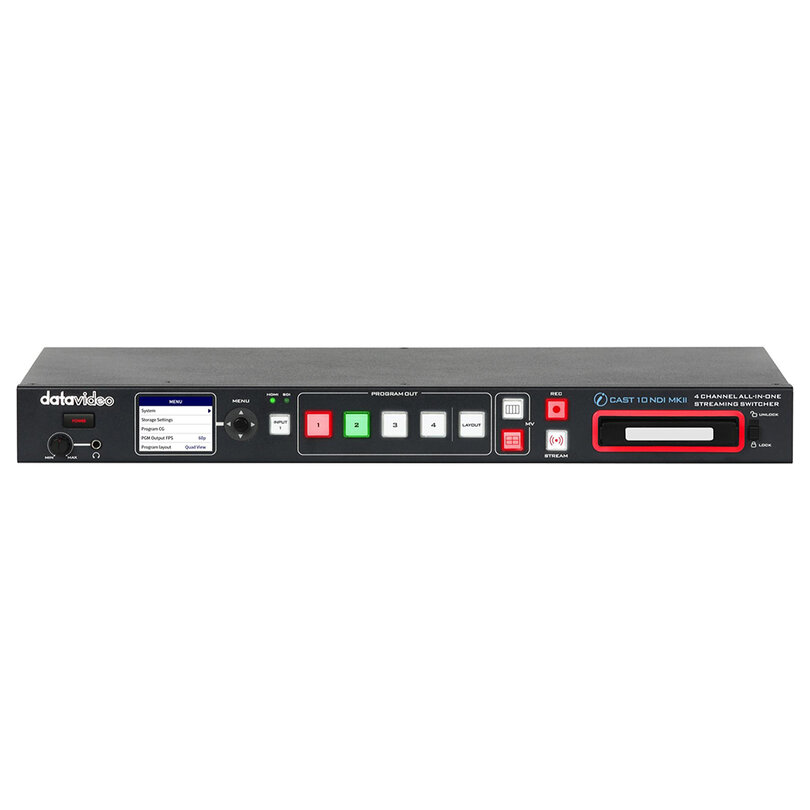 Datavideo iCast 10NDI MKII 2200-4009 - 1