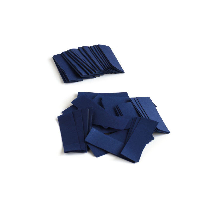 The Confetti Maker Slow-fall confetti rectangles - Dark blue CON01DB - 1