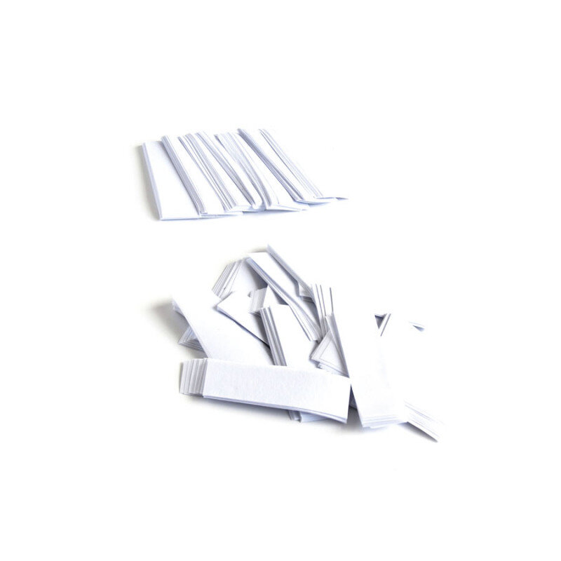The Confetti Maker Slow-fall confetti rectangles - White CON01WH - 1