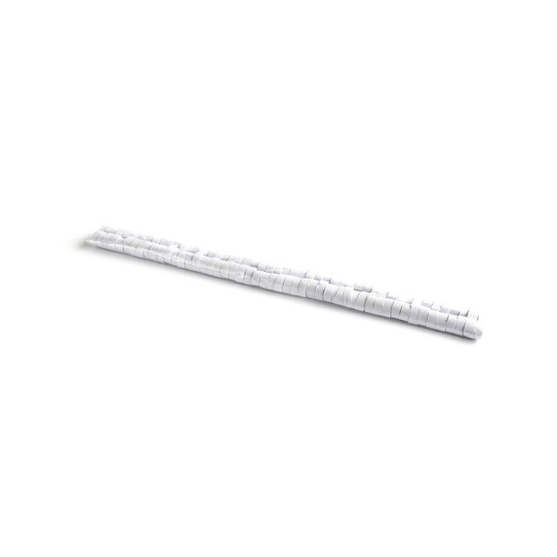 The Confetti Maker Streamer 5 m x 0,85 cm - White STR01WH - 1