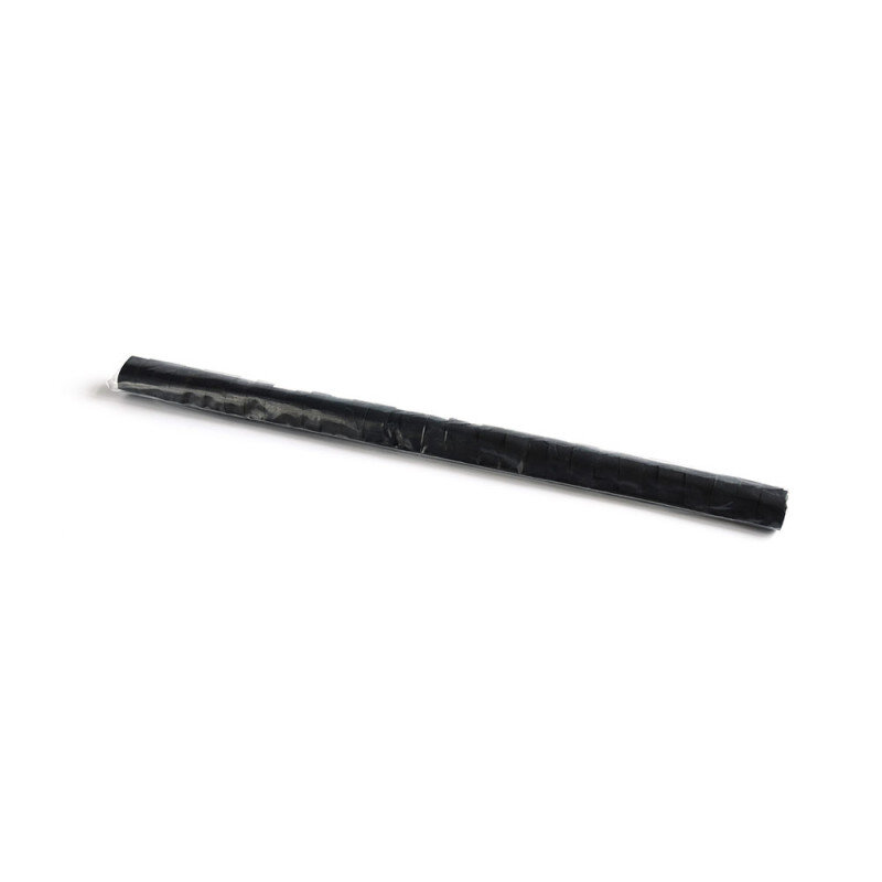 The Confetti Maker Streamer 10 m x 1,5 cm - Black STR02BL - 1