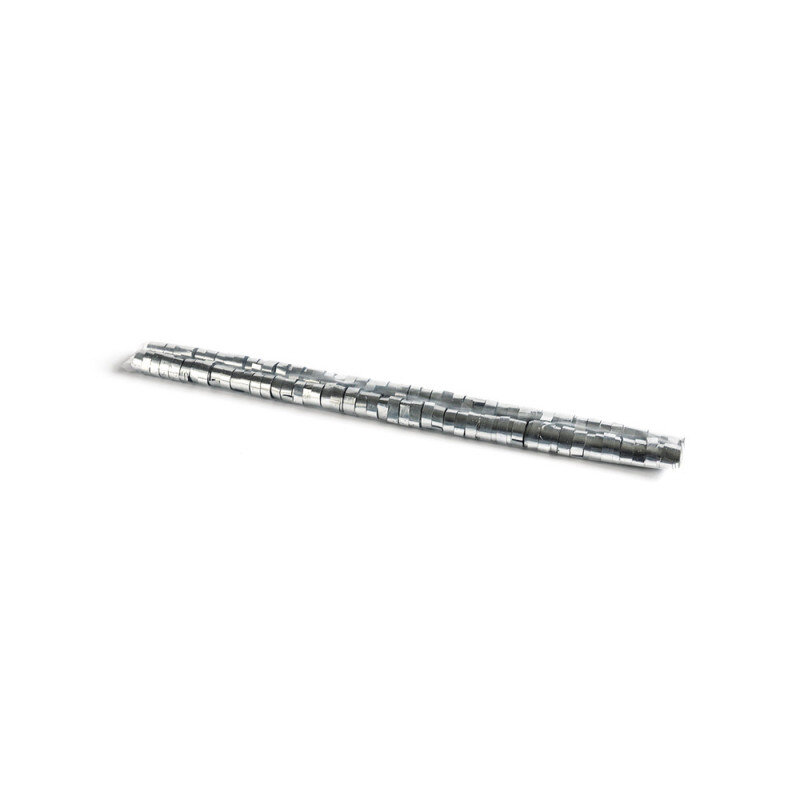 The Confetti Maker Metallic Streamer 5 m x 0,85 cm - Silver STR05SL - 1