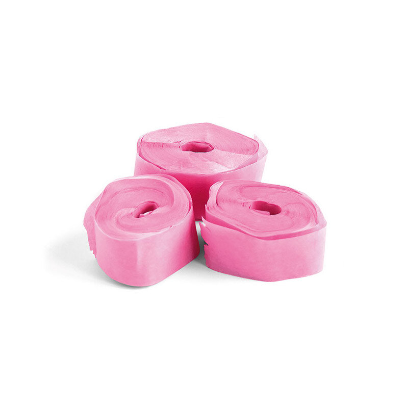 The Confetti Maker Streamer 10 m x 2,5 cm - Pink STR10PK