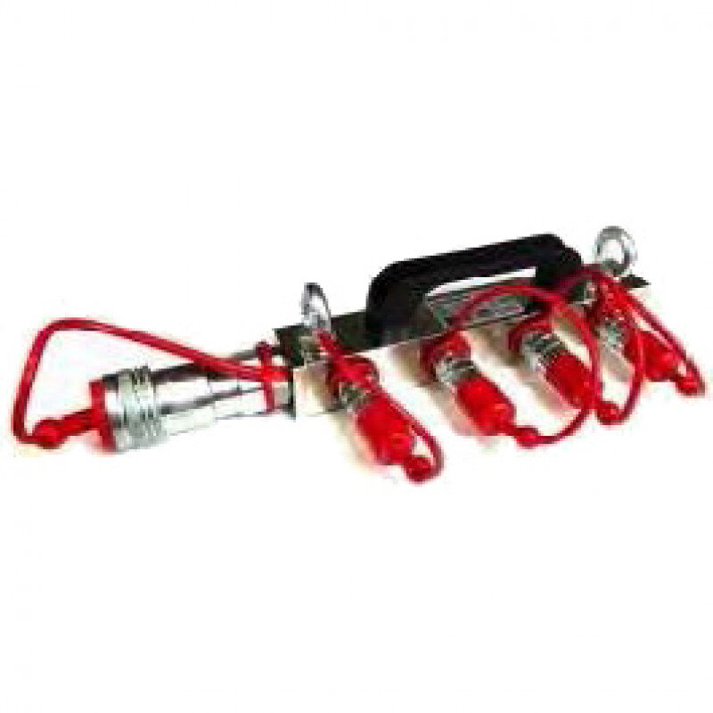 The Confetti Maker CO2 Distribution Block (4x3/8 in and 1x3/4 out) 1154