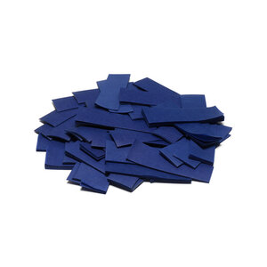 The Confetti Maker Slow-fall confetti rectangles - Dark blue CON01DB