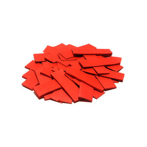 The Confetti Maker Slow-fall confetti rectangles - Red CON01RD