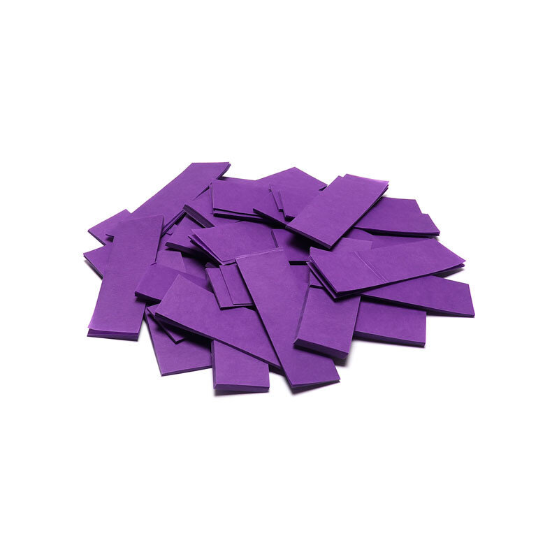 The Confetti Maker Slow-fall confetti rectangles - Purple CON01PR