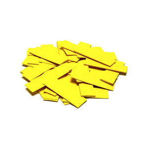 The Confetti Maker Slow-fall confetti rectangles - Yellow CON01YL
