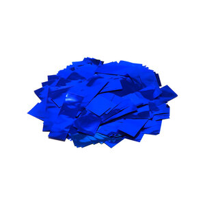 The Confetti Maker Slow-fall metallic confetti rectangles - blue CON10DB
