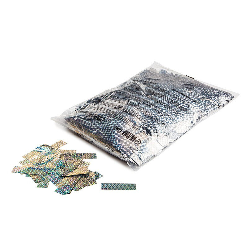 The Confetti Maker Laser confetti rectangles - Silver CON18SL