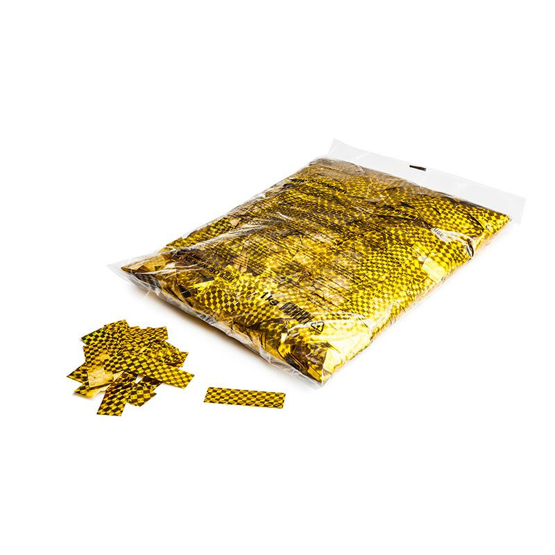 The Confetti Maker Laser confetti rectangles - Gold CON18GL