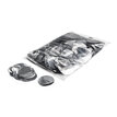 The Confetti Maker Metallic confetti round - Silver CON13SL