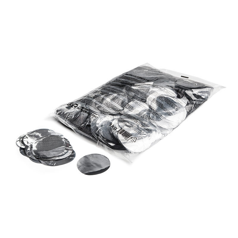 The Confetti Maker Metallic confetti round - Silver CON13SL