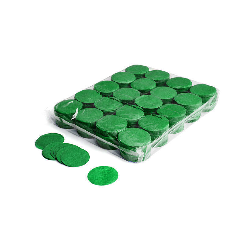 The Confetti Maker Slowfall confetti round - Dark Green CON02DG